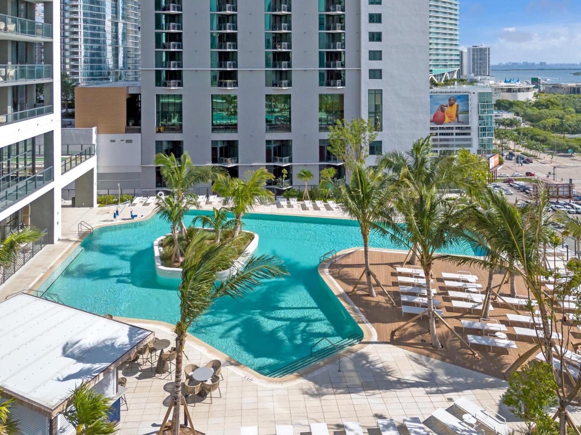Apartamento Modern 29th-floor In Downtown Views, Pool, And Gym Access Miami